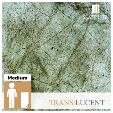 Translucent Rainforest Green Bright Stone Veneer